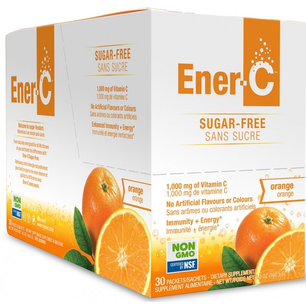 Ener-C Vitamin C Sachets Orange Sugar Free 30 sachets